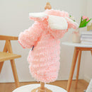 Premium Winter Hoodies Jacket For Dog & Cat ( Light Pink )