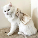 Cat Harness Dress with Bow