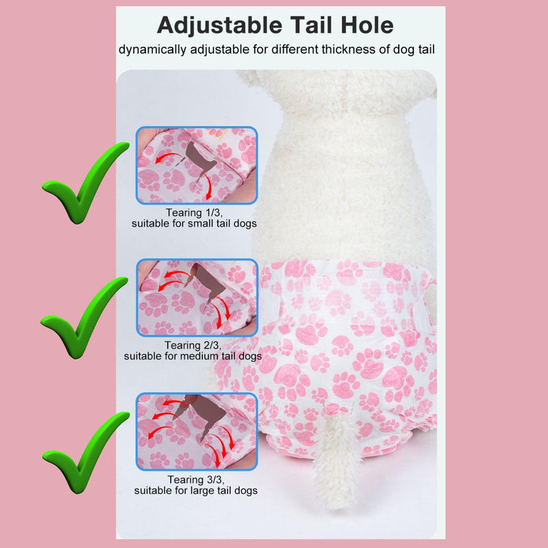 Disposable Diapers for Female Dogs XXXL (44-70Cm)