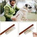 Wooden Handle Grooming Comb for Small & Medium Pets (Medium)