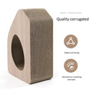 Scratching Board with Tunnel For Cat