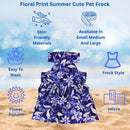 Floral Print Summer Frock for Dogs and Cats