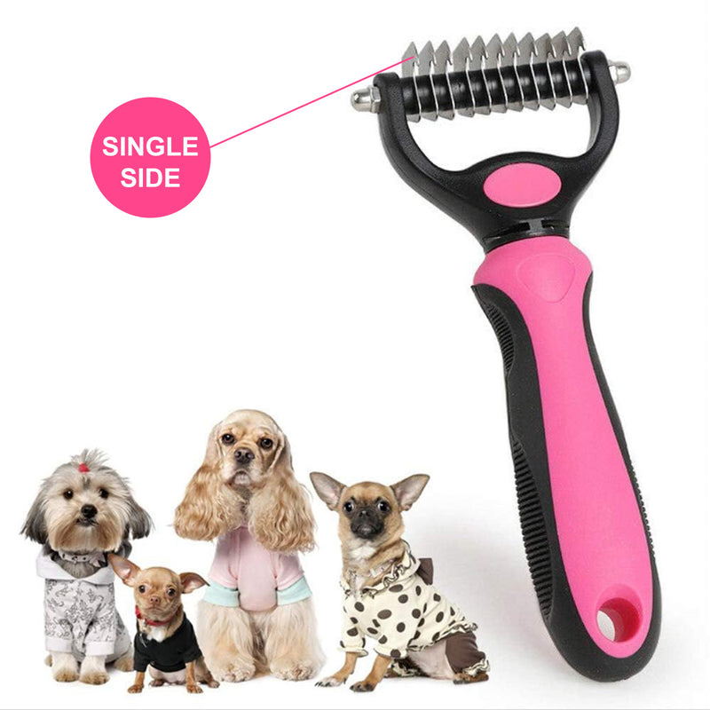 Pet Dematting Rake Comb for Dogs and Cats