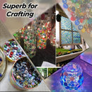 Marble Beads, Mixed Color Glass Gems for Aquarium and Home Decor