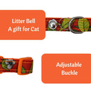 Cat Collar With Bell (Color May Vary, 1 Piece)