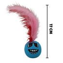 Pet Chasing Toy Feather Ball Cat Toy