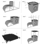 Cat Tower House with Scratching Post For Cat
