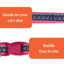 Breakaway Cat Collar With Bell (Color May Vary, 1 Piece)