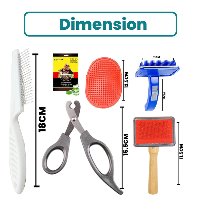 Complete Pet Grooming Kit for Dogs