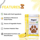 Real Banana Flavor Treats For Dogs 100g