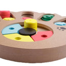 Interactive Paw Shape Dog Treat Dispenser Puzzle Toy