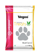 Real Carrot Flavor Treats For Dogs 100g