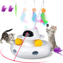 Interactive Electronic Laser Cat Toy for Indoor Kitten