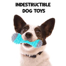Dumbbell  Rubber Chew Toy For Dogs