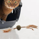 Silvervine Cat Chew Sticks with Catnip Ball And Feathers