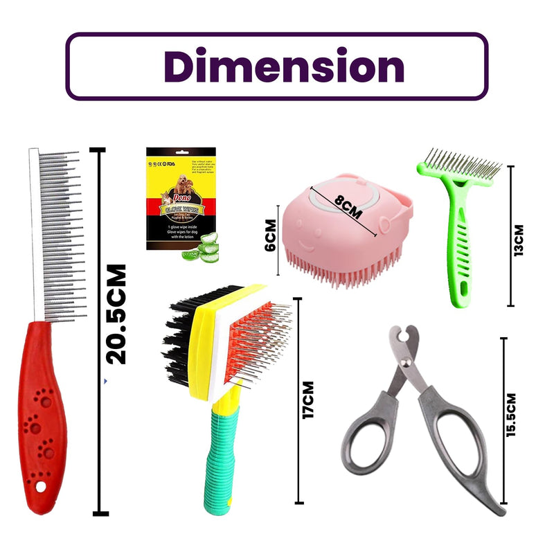 Complete Pet Grooming Kit for Dogs