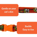 Cat Collar With Bell (Color May Vary, 1 Piece)