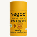 Real Mango Flavour Human Grade Dog Biscuits For All Breeds & Ages