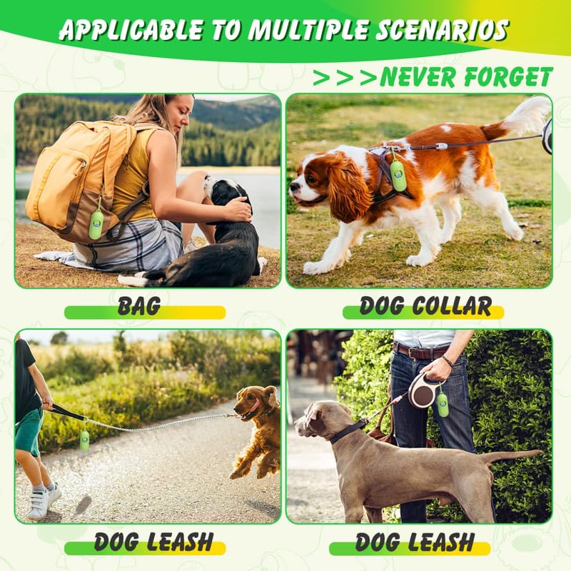 Dog Poop Garbage Bags roll with Dispenser Cum Holder