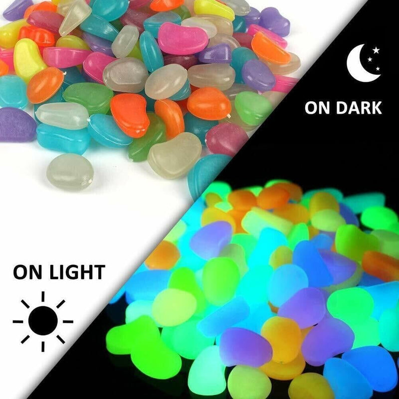 Glow In The Dark Rocks For Aquariums And Gardens