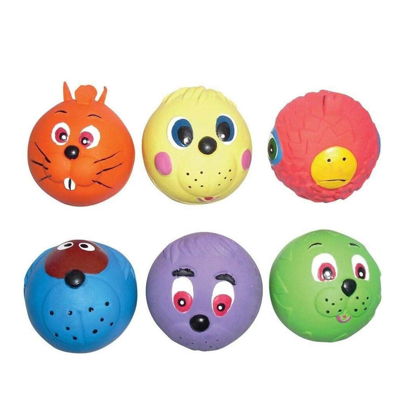 Animal Face Toy Ball for Dogs