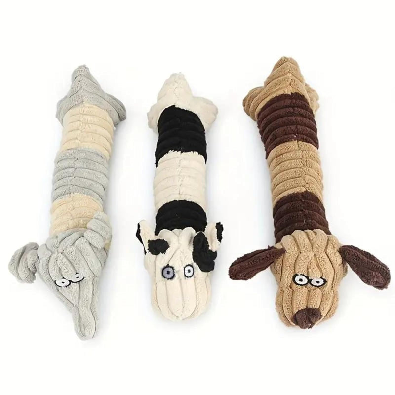 Interactive Squeaky  Plush Toy  For Dogs