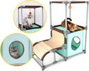 Cat Tower House with Scratching Post For Cat