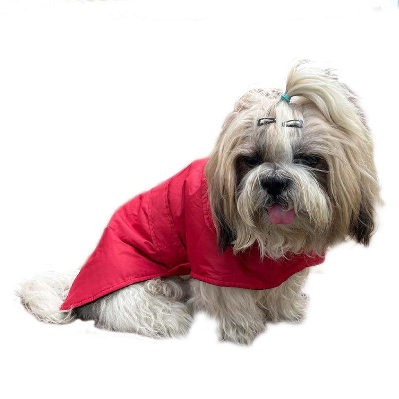 Winter Jacket for Small Breed Dog (Red)