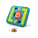 Interactive Dog Treat Puzzle Toy with Squeak