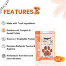 Real Pumpkins Flavor Treats For Dogs 100g