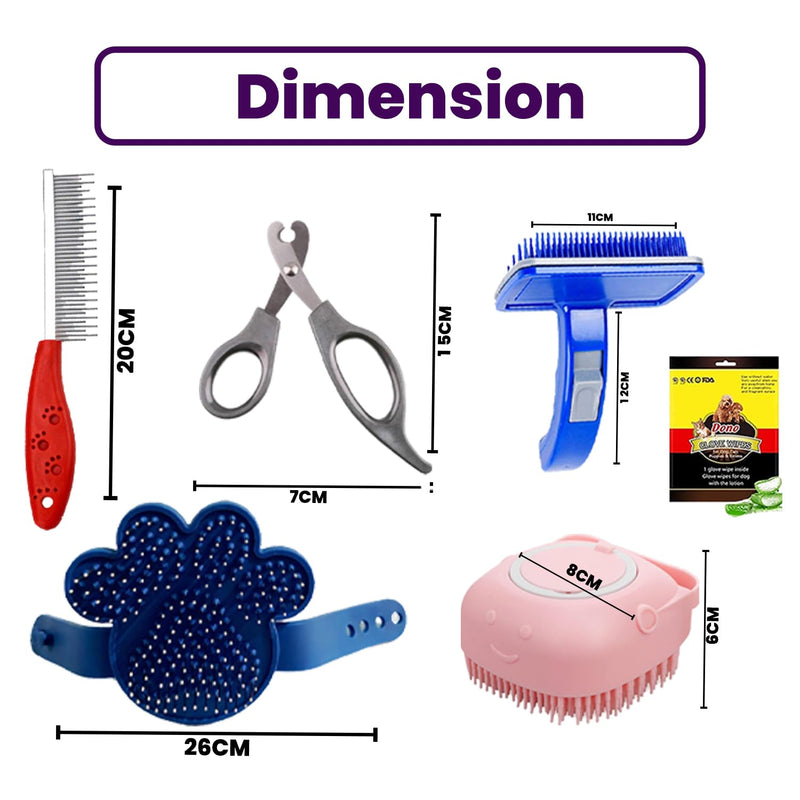 Complete Pet Grooming Kit for Dogs