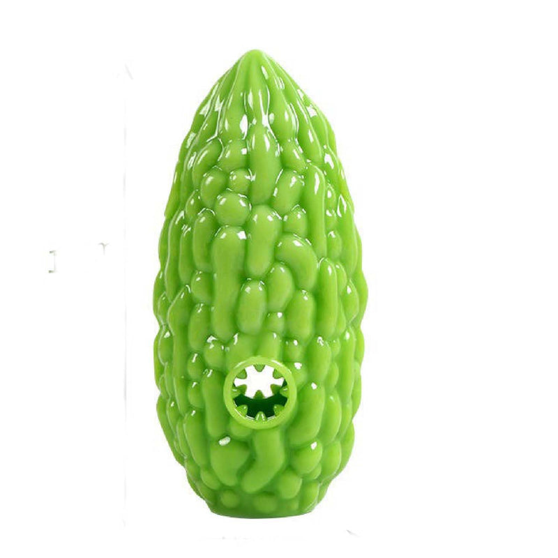 Bitter Melon Shape TPR Chew Toy For Dogs