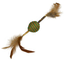 Feather Ball Cat Toy With Chew Sticks for Healthy Play