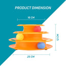 3 Level Tower Tracks Cat Toy