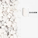 White Polished Gravel Stones For Aquarium
