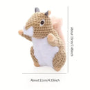 Plush Animal Squeaky Dog Toy