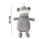 Toothy Soft Plush Squeaky Dog Toy