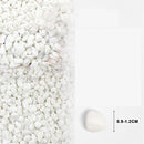 White Polished Gravel Stones For Aquarium