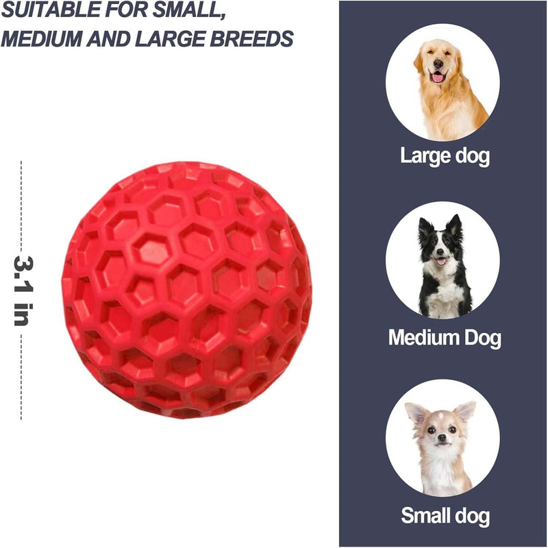 Squeaky Balls Chew Toy For Small/Medium Dogs