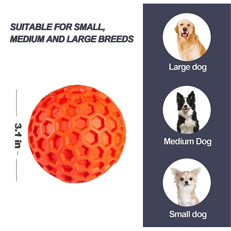 Squeaky Balls Chew Toy For Small/Medium Dogs