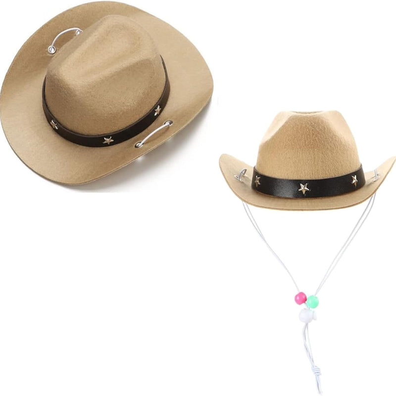 Party Cowboy Hats For Small Pets Puppy Cat