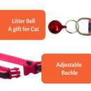 Breakaway Cat Collar With Bell (Color May Vary, 1 Piece)