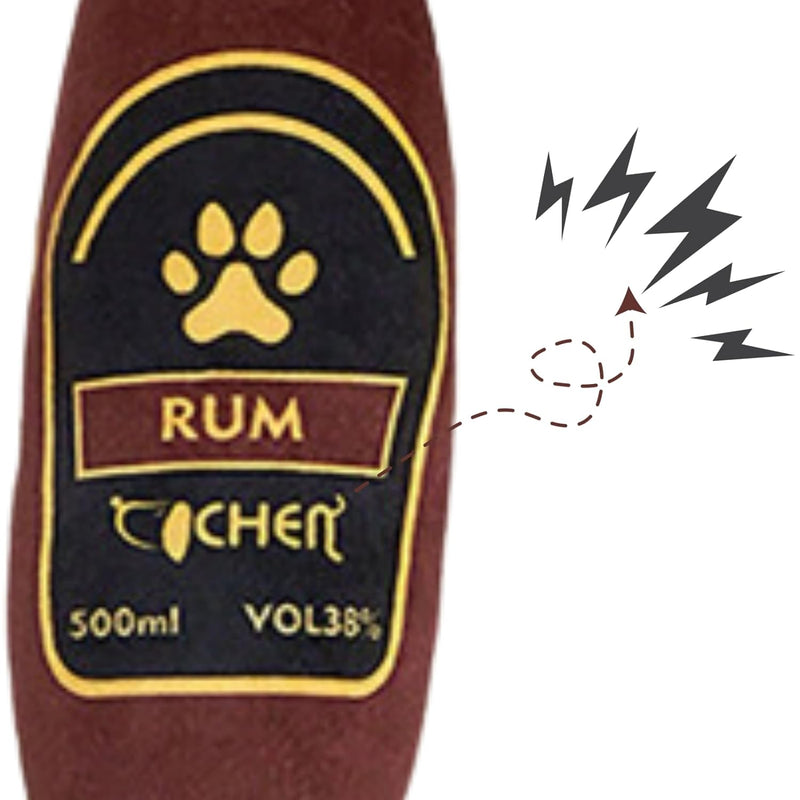 Rum Bottle Shape Toy For Dogs