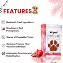 Real Pomegranates Flavor Treats For Dogs 100g