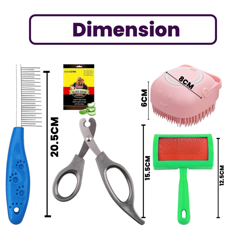 Complete Pet Grooming Kit for Dogs