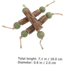 Interactive Catnip Necklace for Cats: Silver Vine Cat Chew Toy