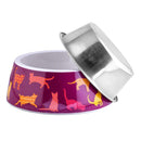 Anti-Skid Melamine Stainless Steel Bowls For Cats