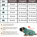 Turtleneck Dog Sweater Cable Knit Winter Coat with Leash Hole