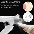 LED Pet Nail Clippers for Small & Medium Dogs, Cats