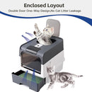 Covered Cat Litter Box for Indoor Cats